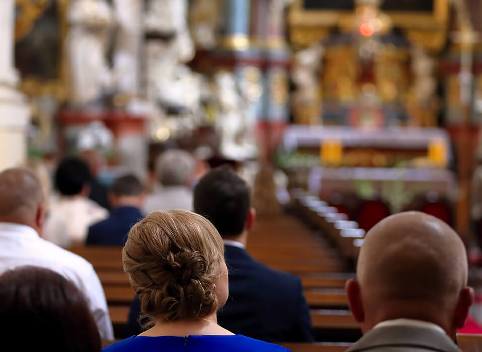 What percentage of people who attend church regularly are saved?