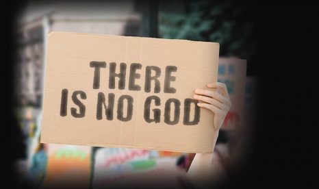 What do young adults believe about the existence of God?